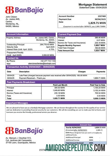 Berkualitas Meksiko BanBaji╠üo Hipotik laporan Word and PDF templat