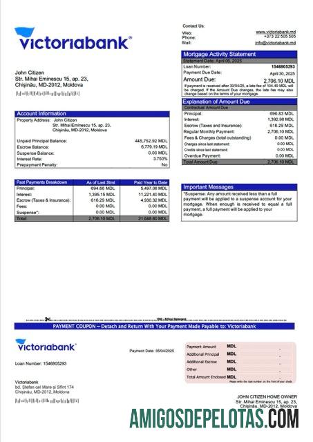 Berkualitas Moldova Victoriabank┬áHipotik laporan Word and PDF templat