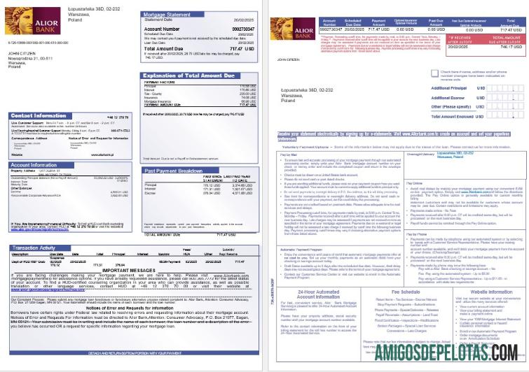 Polandia Alior Hipotik laporan in Word and PDF format 1 2 desain