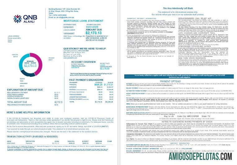 Qatar QNB Alahli bank Hipotik laporan in Word and PDF format 1 2 makering