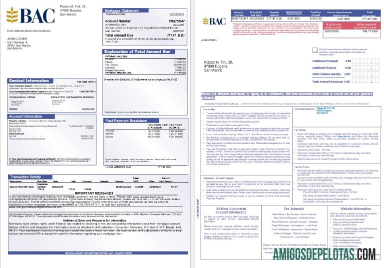 San Marino Banca Agricole Commerciale Hipotik laporan in Word and PDF format 1 2 sampel