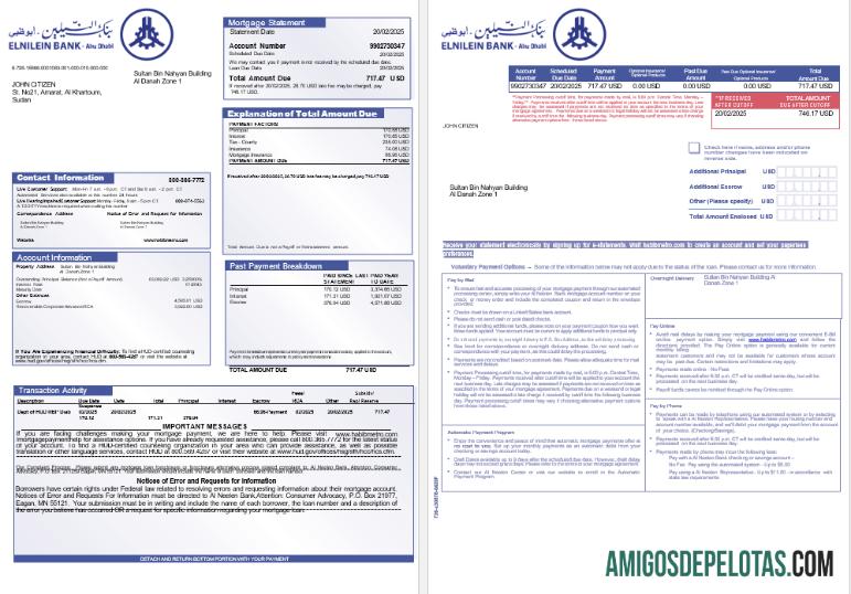 Sudanese Al Neelen bank Hipotik laporan in Word and PDF format, 3 pages 1 2 pratinjau