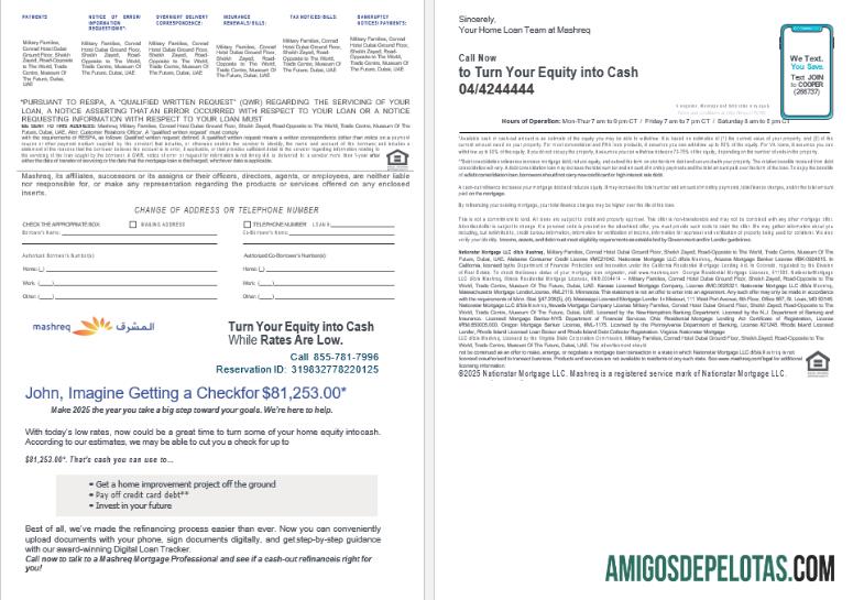 UEA Mashreq Hipotik Pinjaman laporan in Word and PDF format , 4 pages 3 4 sampel