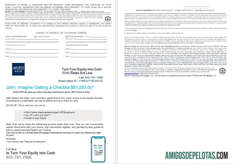 AS Arvest bank Hipotik Pinjaman laporan in Word and PDF format , 4 pages 3 4 makering