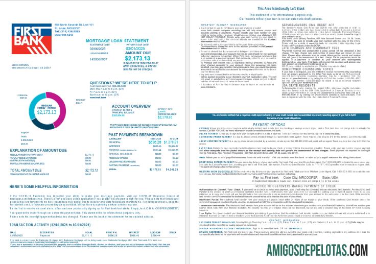 AS Bay First bank Hipotik Pinjaman laporan in Word and PDF format , 4 pages 1 2 sampel