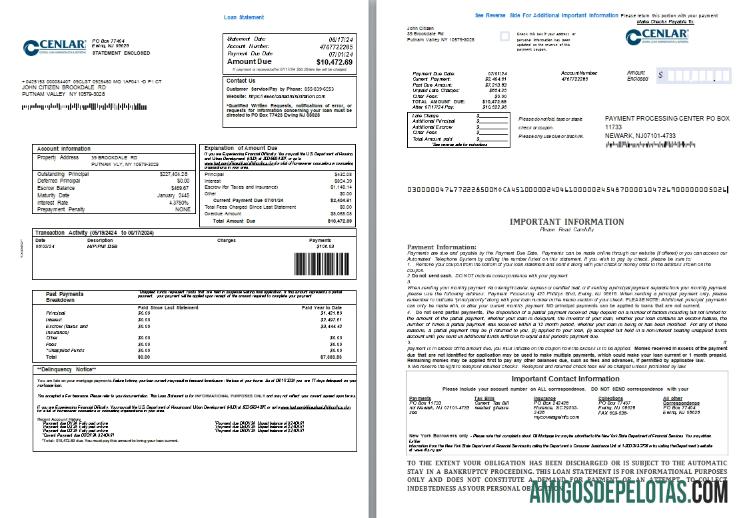 AS Central Pinjaman Administration Pinjaman laporan, 3 pages 1 2 scr sampel