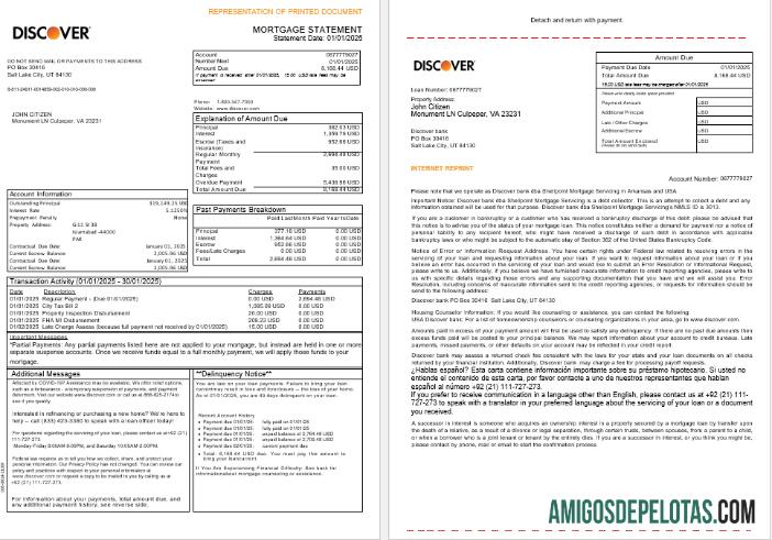 AS Discover bank Hipotik laporan in Word and PDF format, 3 pages 1 2 desain