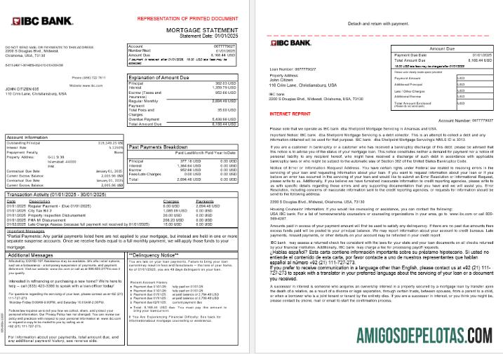 AS IBC bank Hipotik laporan in Word and PDF format, 3 pages 1 2 templat