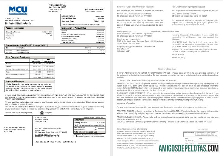 AS MCU bank Hipotik laporan in Word and PDF format desain