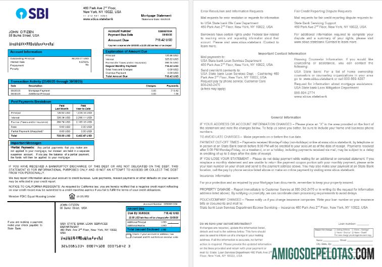 AS State bank of Indian bank Hipotik laporan in Word and PDF format sampel