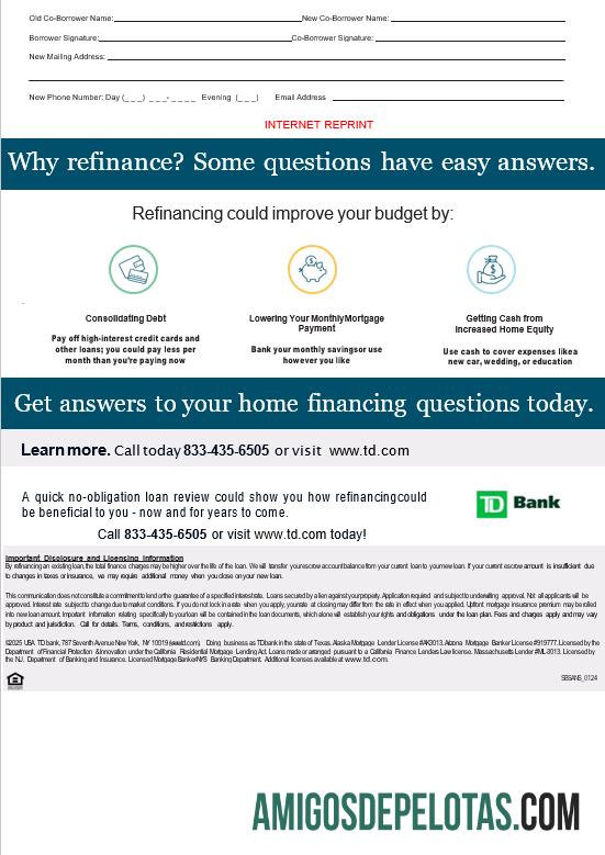 AS TD bank Hipotik laporan in Word and PDF format, 3 pages 3 makering
