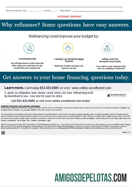 AS Woodforest bank Hipotik laporan in Word and PDF format, 3 pages 3 templat