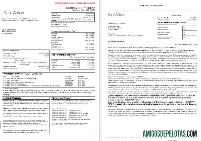 Inggris Raya bank of Aston bank Hipotik laporan in Word and PDF format, 3 pages 1 2 desain