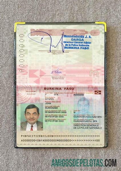 برکینا فاسو pass (2018 موجودہ) فوٹو look ڈیزائن