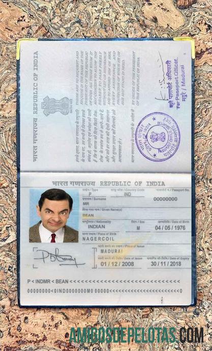 بھارت پاسپورٹ فوٹو look ماک اپ