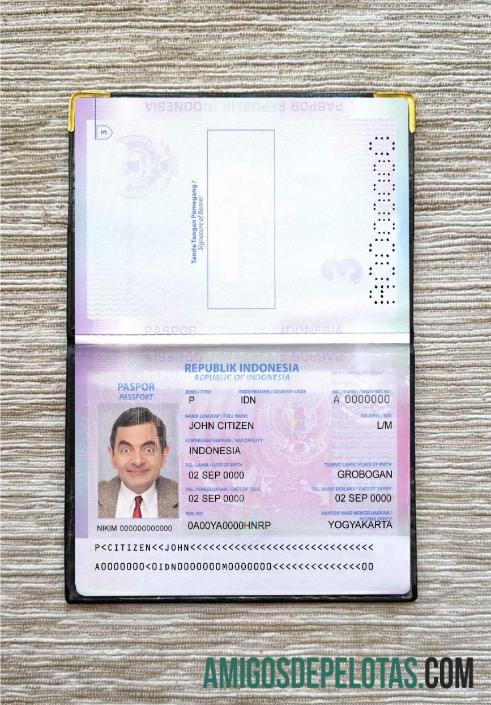 انڈونیشیا pass 2022 موجودہ نمونہ