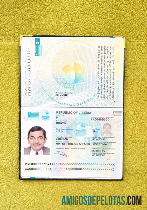 لائبیریا pass فوٹو look ماک اپ