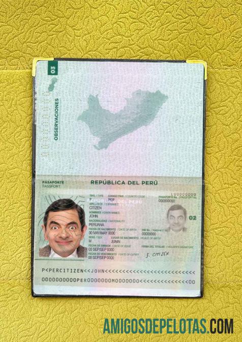 پیرو pass فوٹو look نمونہ