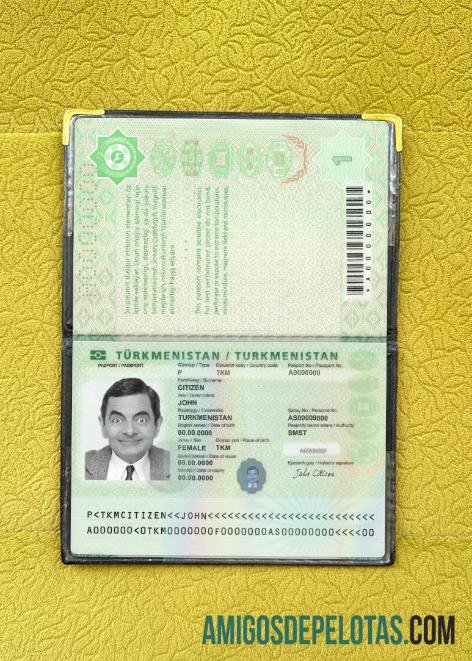 ترکمانستان پاسپورٹ 2020 موجودہ فوٹو لک پیش نظارہ