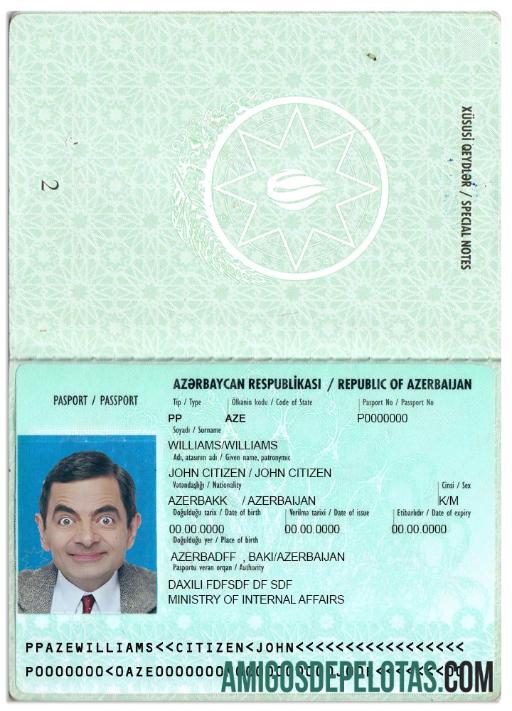Azerbaijan paspor versi 2 pratinjau