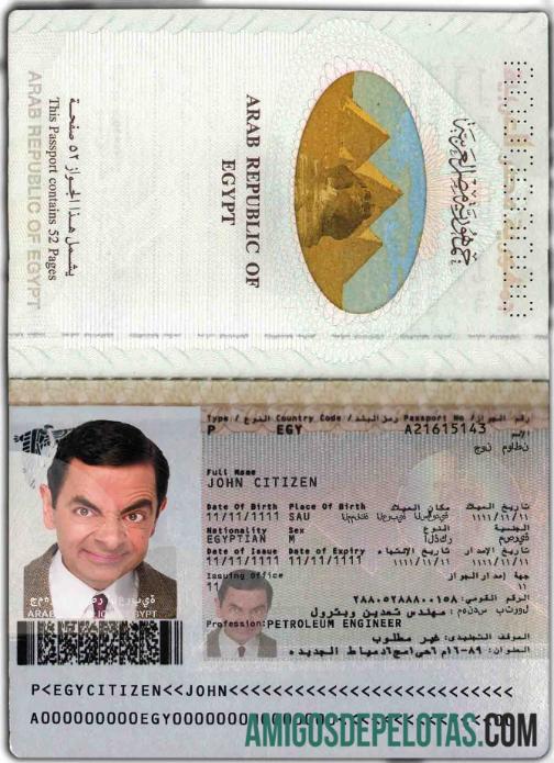 Mesir paspor pratinjau