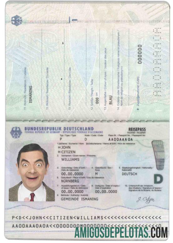 Jerman pass(2017 ΓÇô sekarang) sampel