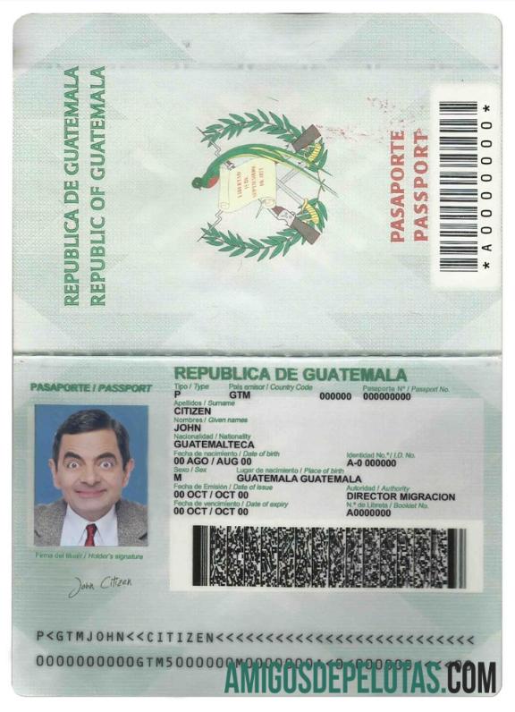 Guatemala paspor makering