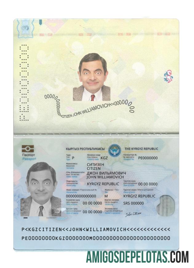 Kirgizstan paspor 2021 sekarang sampel