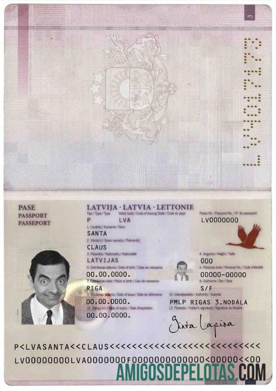 Latvia paspor (2007 2015) pratinjau