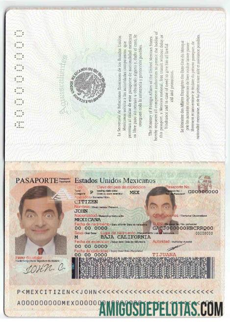 Meksiko paspor pratinjau