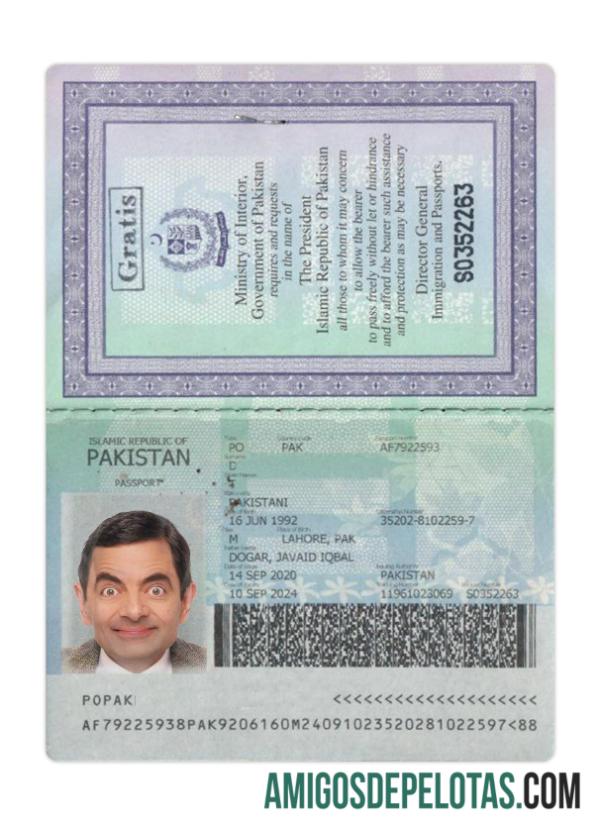 Pakistan paspor 2020 sekarang desain