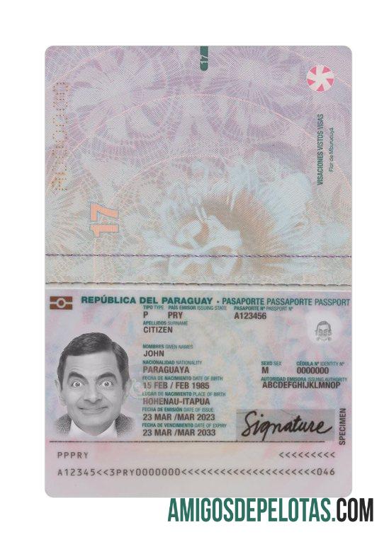 Paraguay paspor 2023 sekarang makering