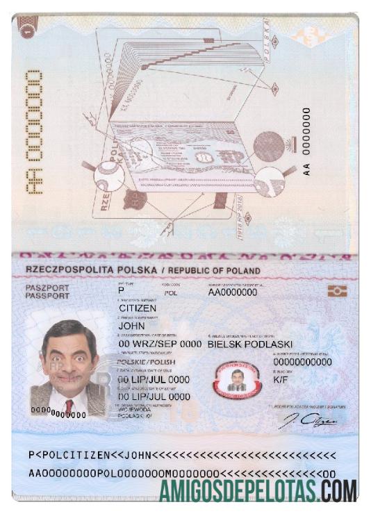 Polandia paspor 2018 ΓÇô sekarang makering