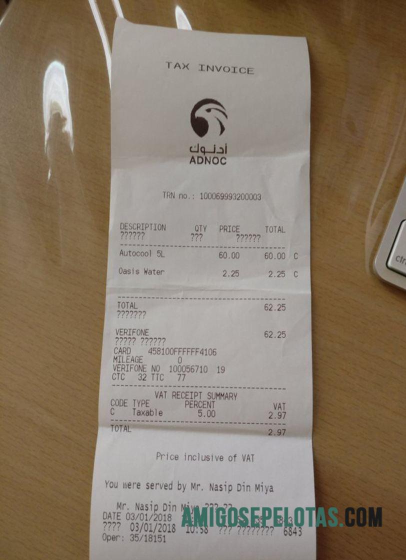 Adnoc Perusahaan Pembayaran check makering