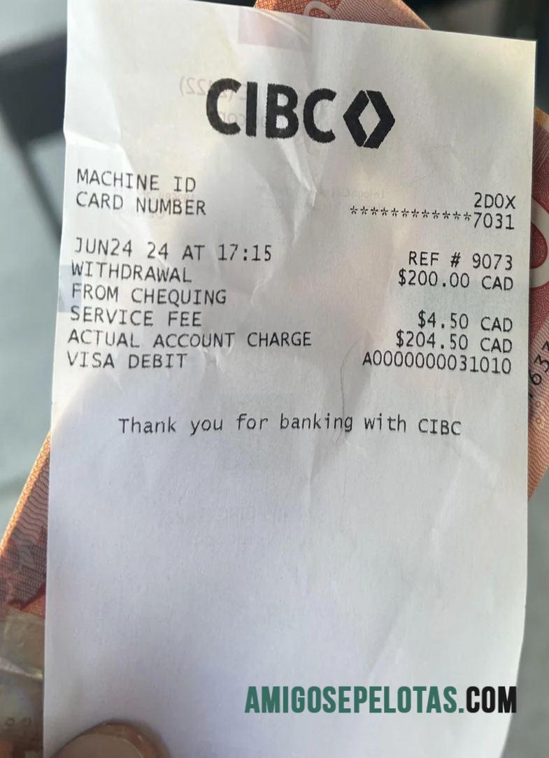 Kanada Cibc bank Pembayaran check desain