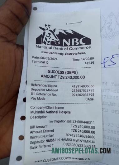 Kanada Nbc bank Pembayaran Kwitansi makering