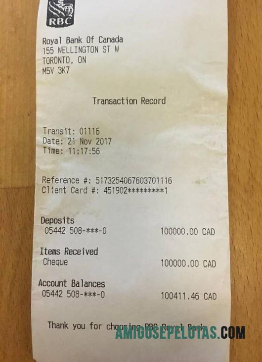 Kanada Rbc bank check templat