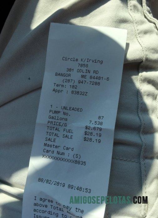 Circle K store Pembayaran Kwitansi desain