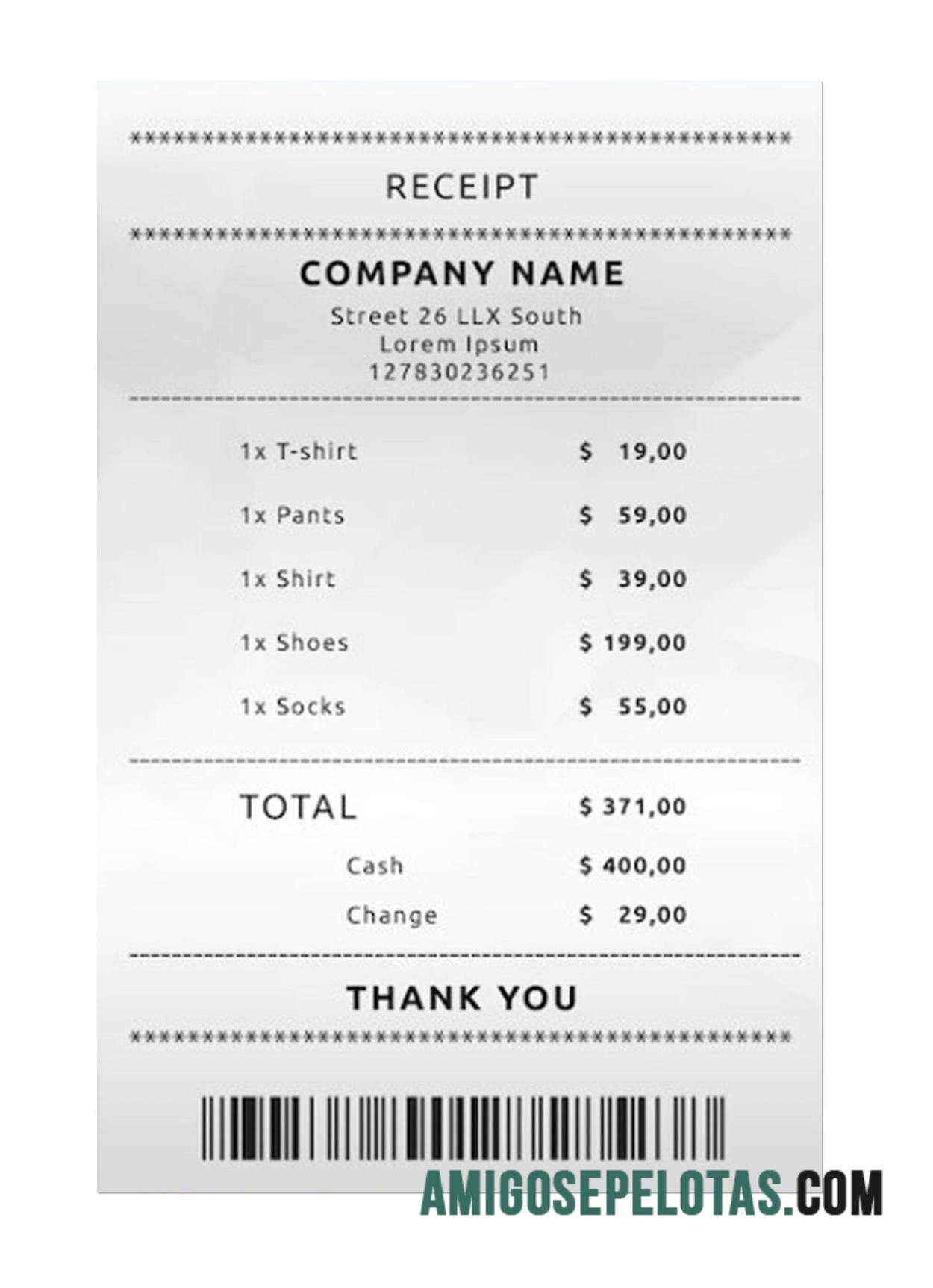 Perusahaan Pembayaran Kwitansi desain