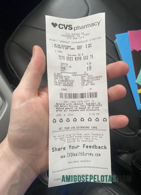 Cvs pharmacy Pembayaran check desain