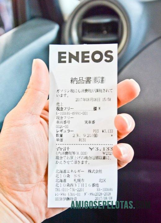 Eneos corporation Pembayaran Kwitansi desain