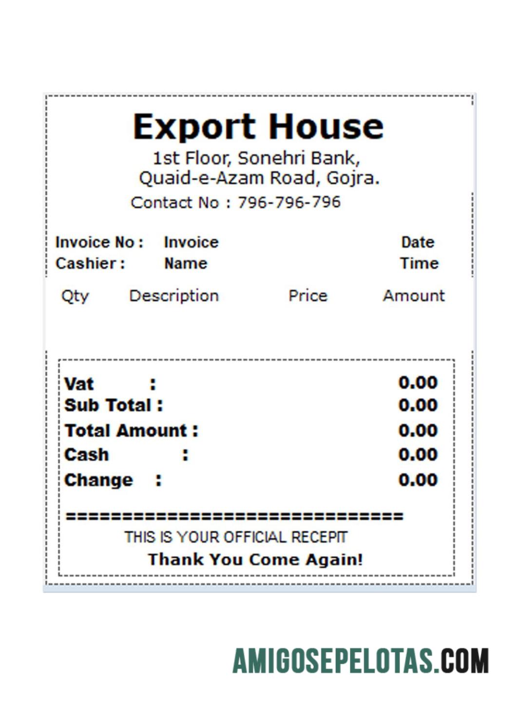 Export House Pembayaran check desain