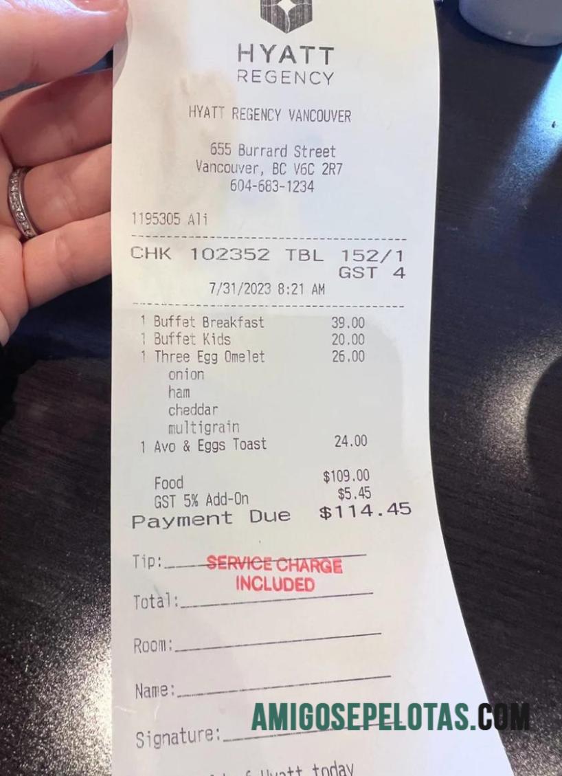 Hyatt regency Pembayaran Kwitansi pratinjau