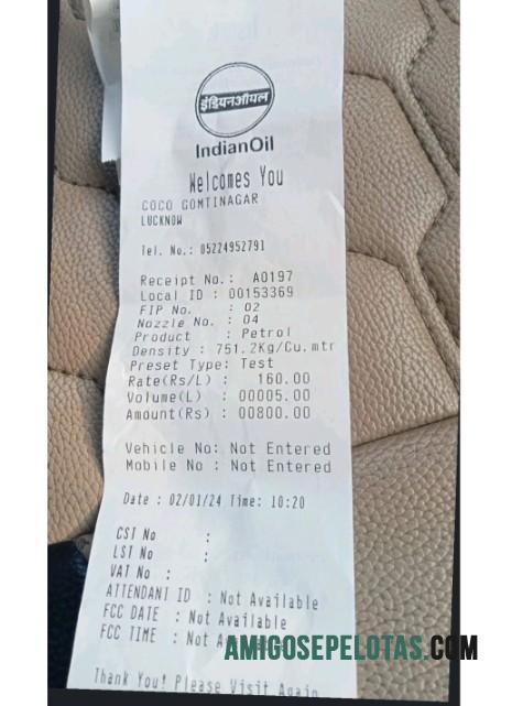 Indian oil Perusahaan Pembayaran check pratinjau
