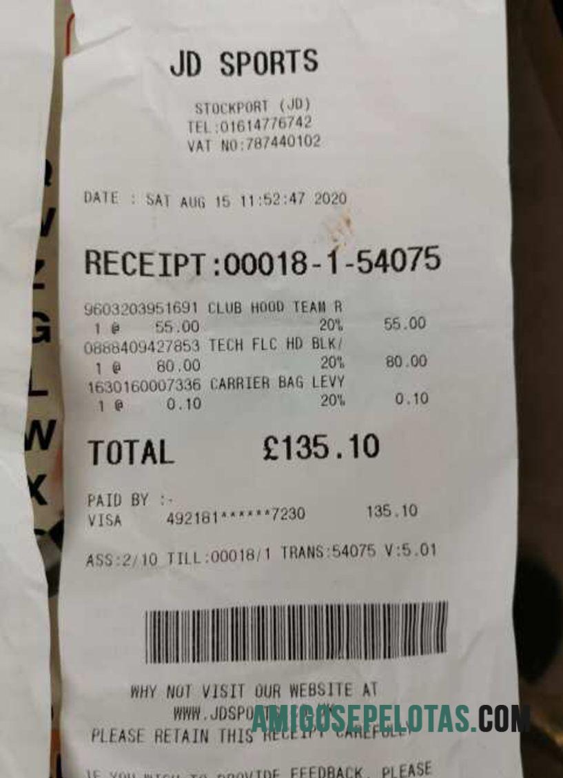 Jd sports Pembayaran check desain