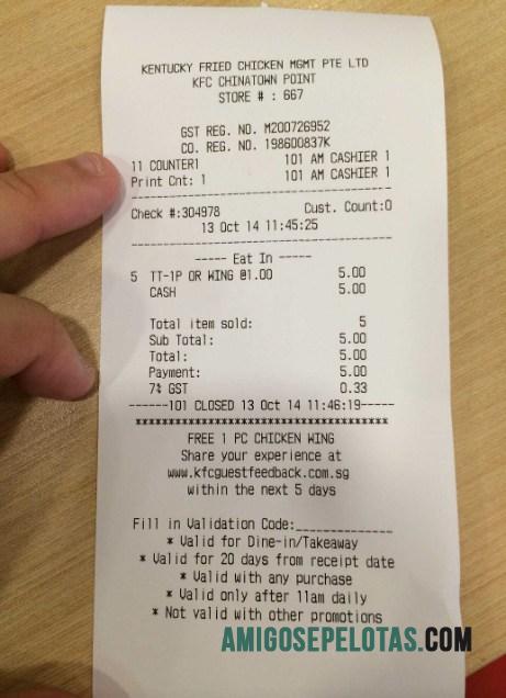 Kfc Kwitansi pratinjau