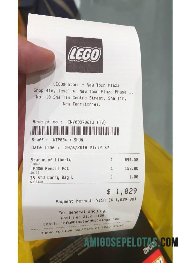 Lego store Pembayaran Kwitansi desain