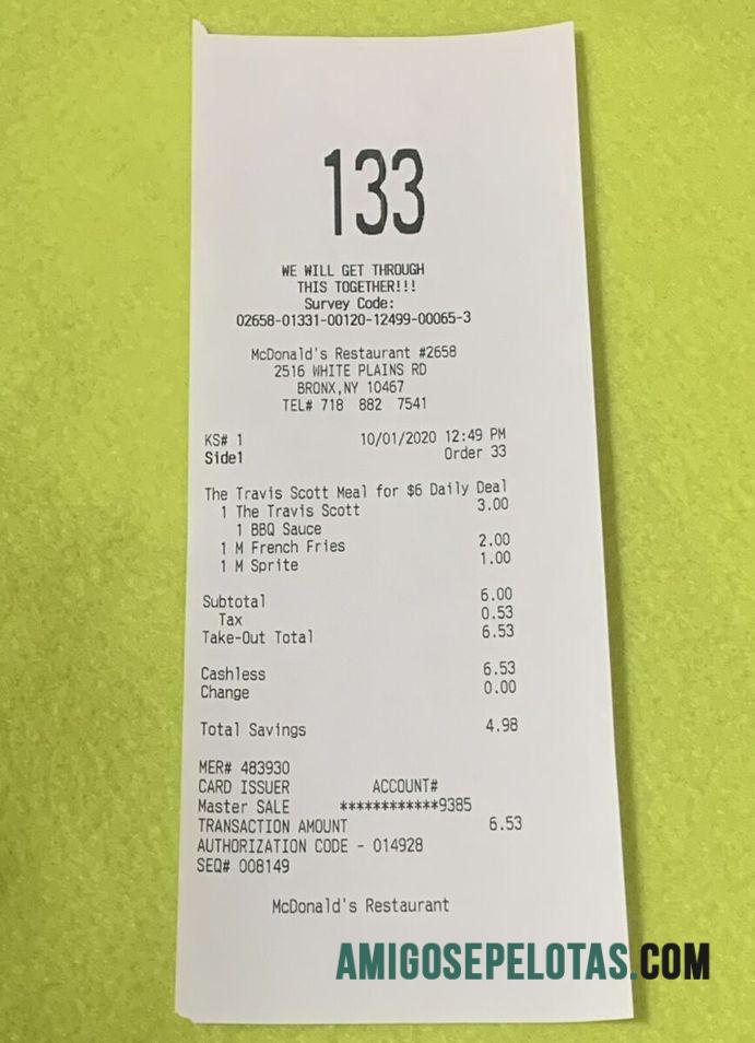 McDonald's restaurant Pembayaran check makering