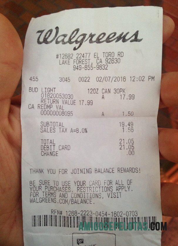 Walgreens pharmacy Pembayaran check desain