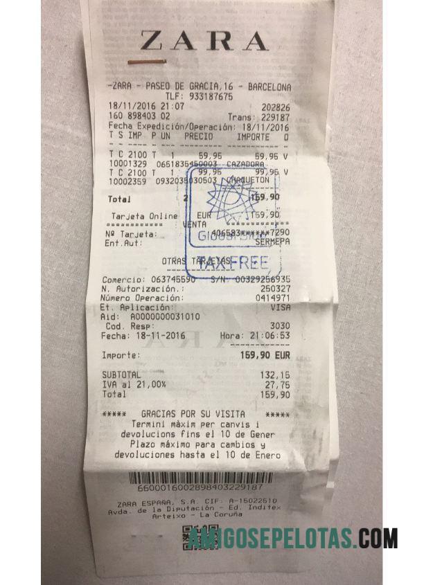 Zara store Pembayaran Kwitansi desain